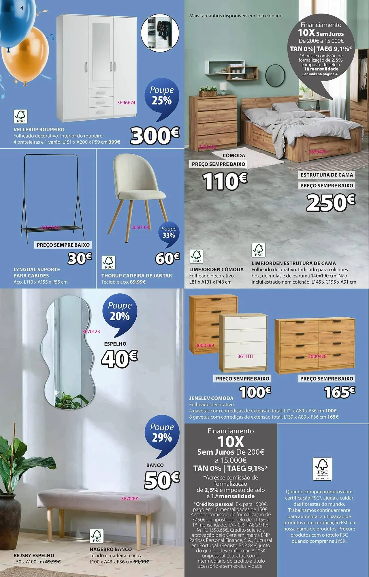 Folheto Folheto JYSK de 20 de março até 30 de abril 2025 - Pagina 4