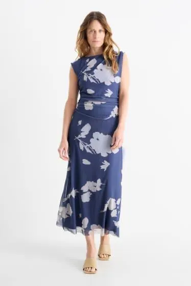Mesh dress - floral