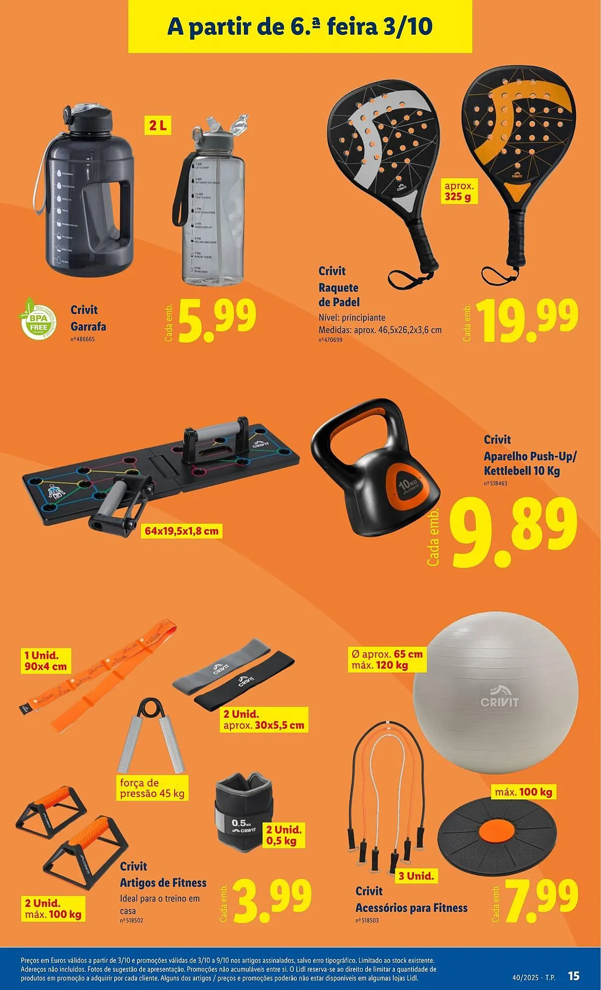 Folheto Folheto Lidl de 29 de setembro até 5 de outubro 2025 - Pagina 15