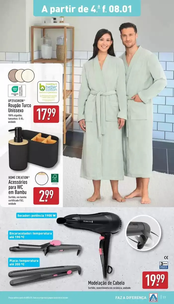 Folheto PREÇOS BAIXOS de 8 de janeiro até 14 de janeiro 2025 - Pagina 17