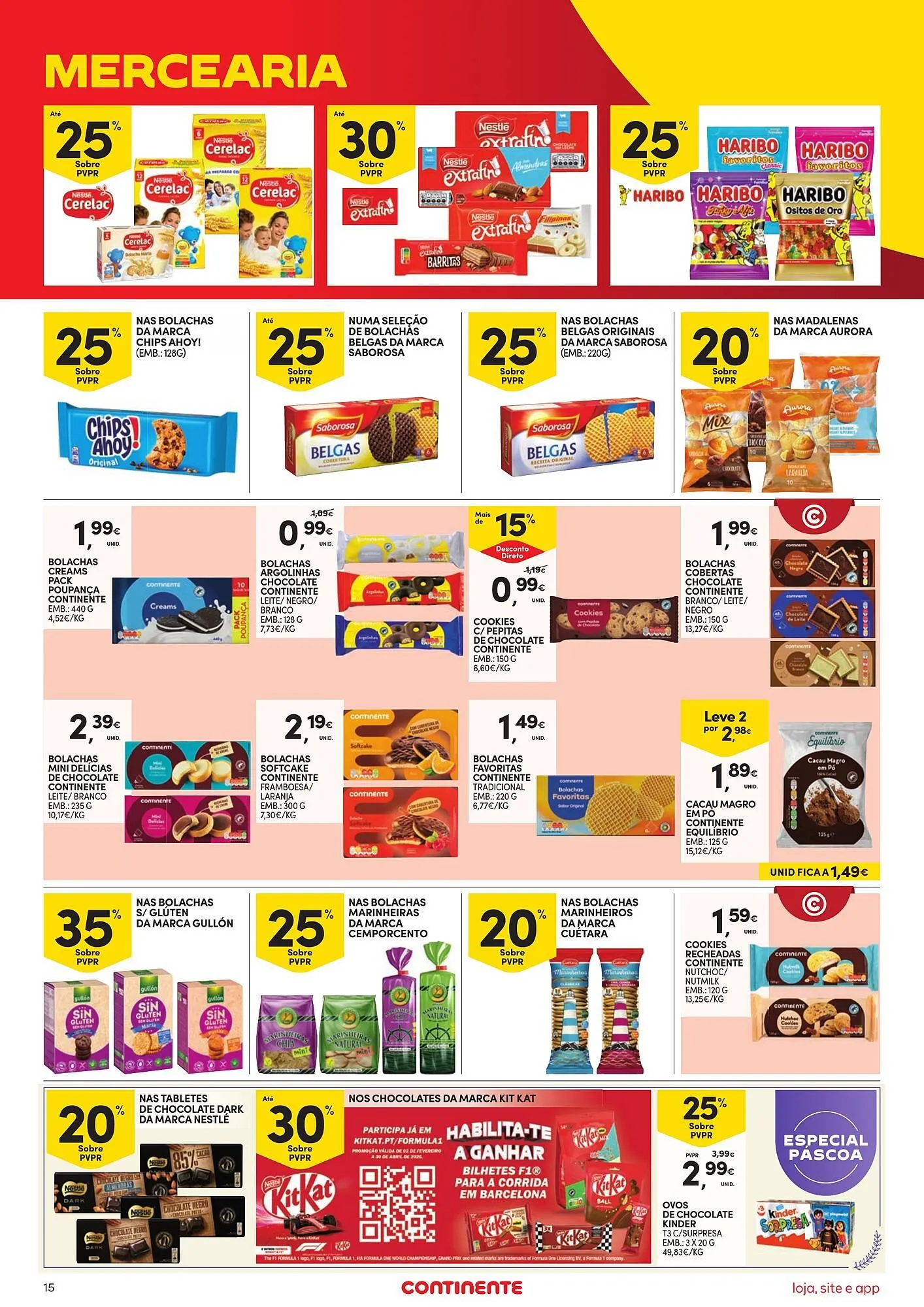 Folheto Folheto Continente Bom dia de 3 de março até 9 de março 2026 - Pagina 15