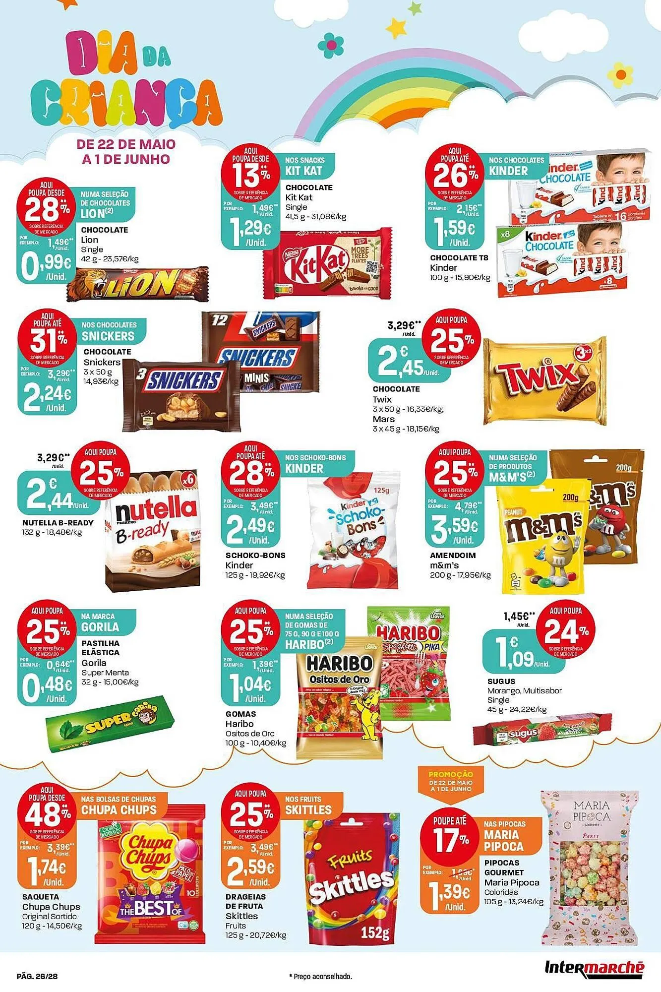 Folheto Folheto Intermarché de 22 de maio até 28 de maio 2025 - Pagina 26
