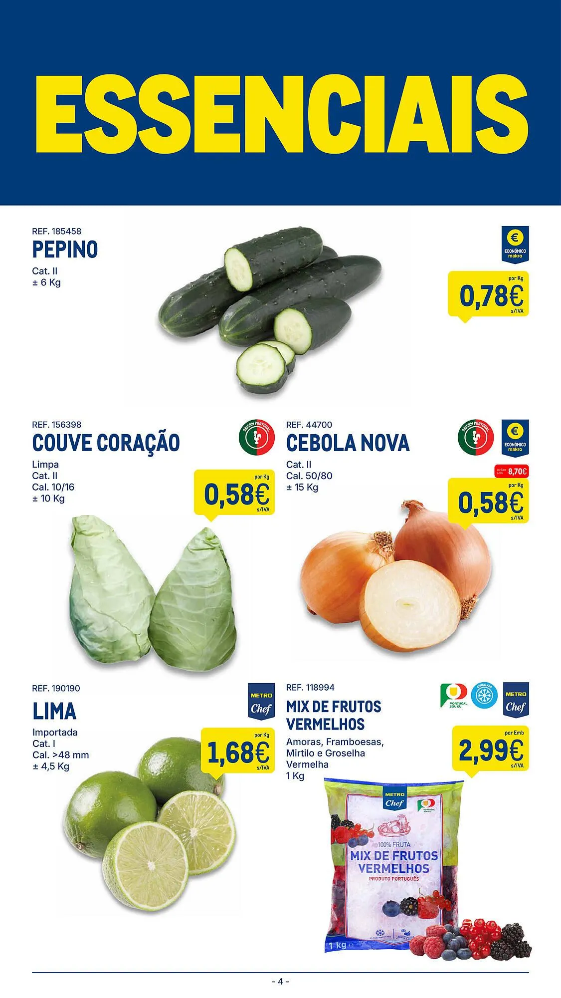 Folheto Folheto Makro de 29 de abril até 5 de maio 2025 - Pagina 4