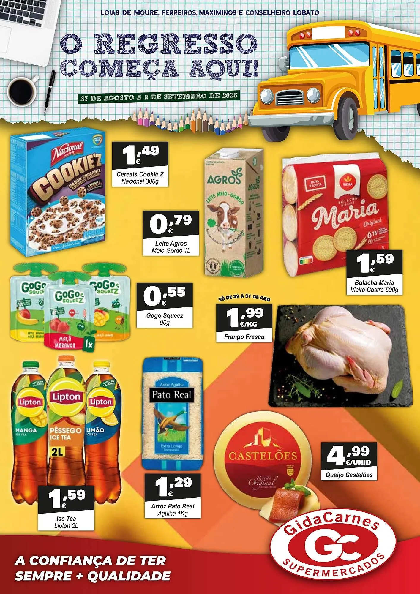 Folheto GidaCarnes Supermercados - 1