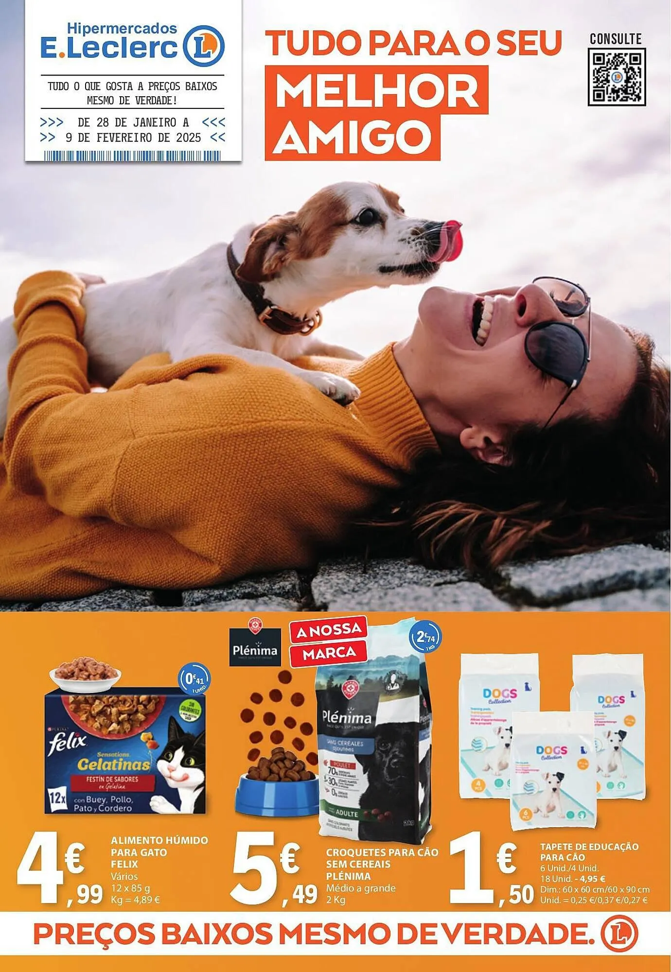 Folheto Folheto E.Leclerc de 28 de janeiro até 9 de fevereiro 2025 - Pagina 1