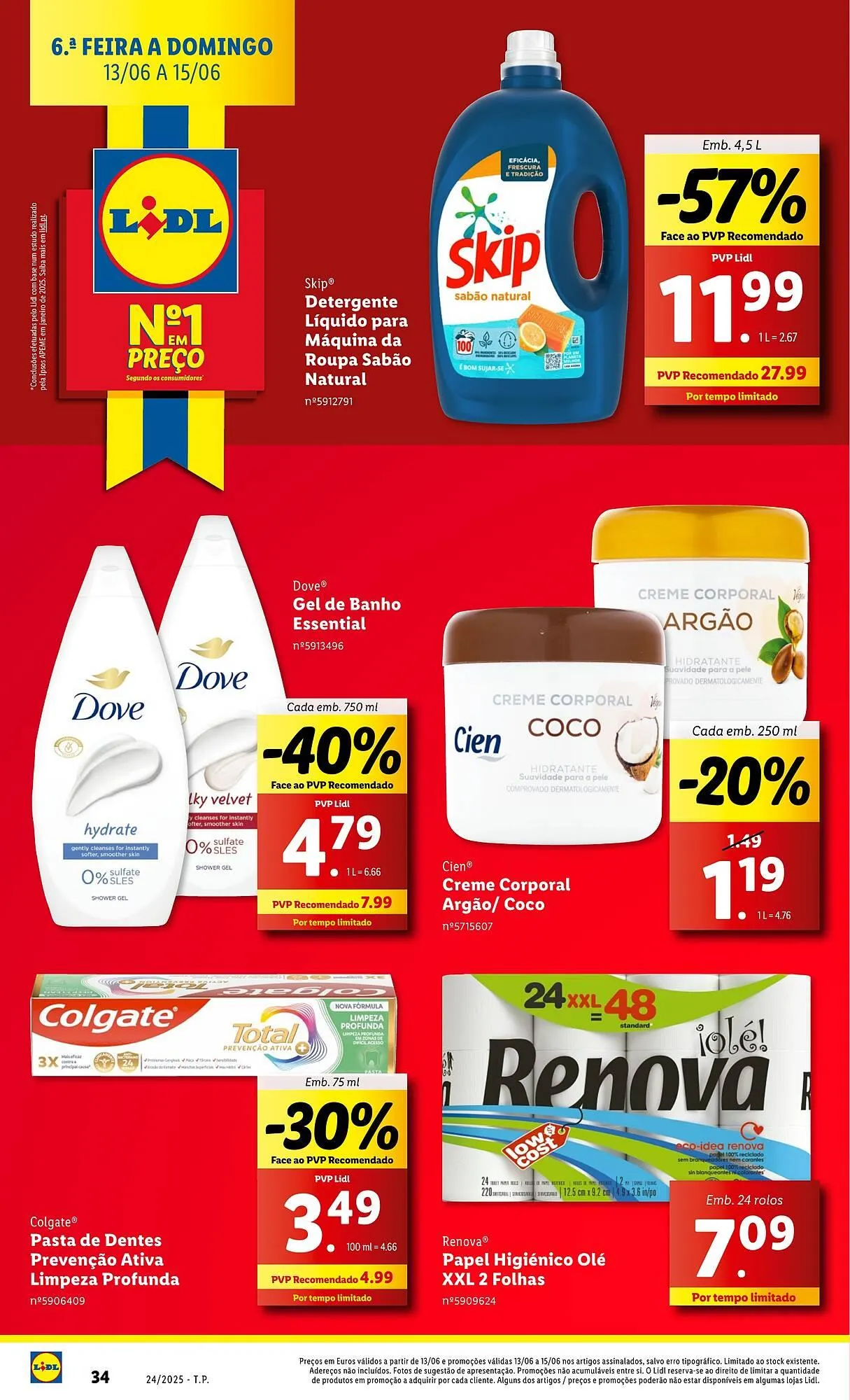 Folheto Folheto Lidl de 9 de junho até 15 de junho 2025 - Pagina 34
