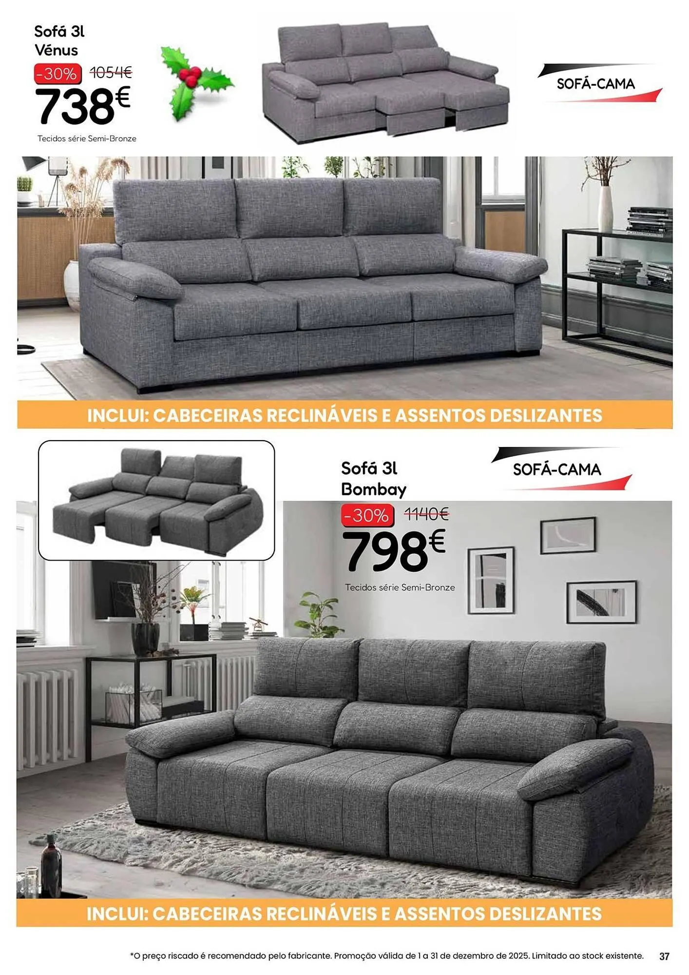 Folheto Folheto Hiper Centro do Móvel de 4 de dezembro até 31 de dezembro 2025 - Pagina 37