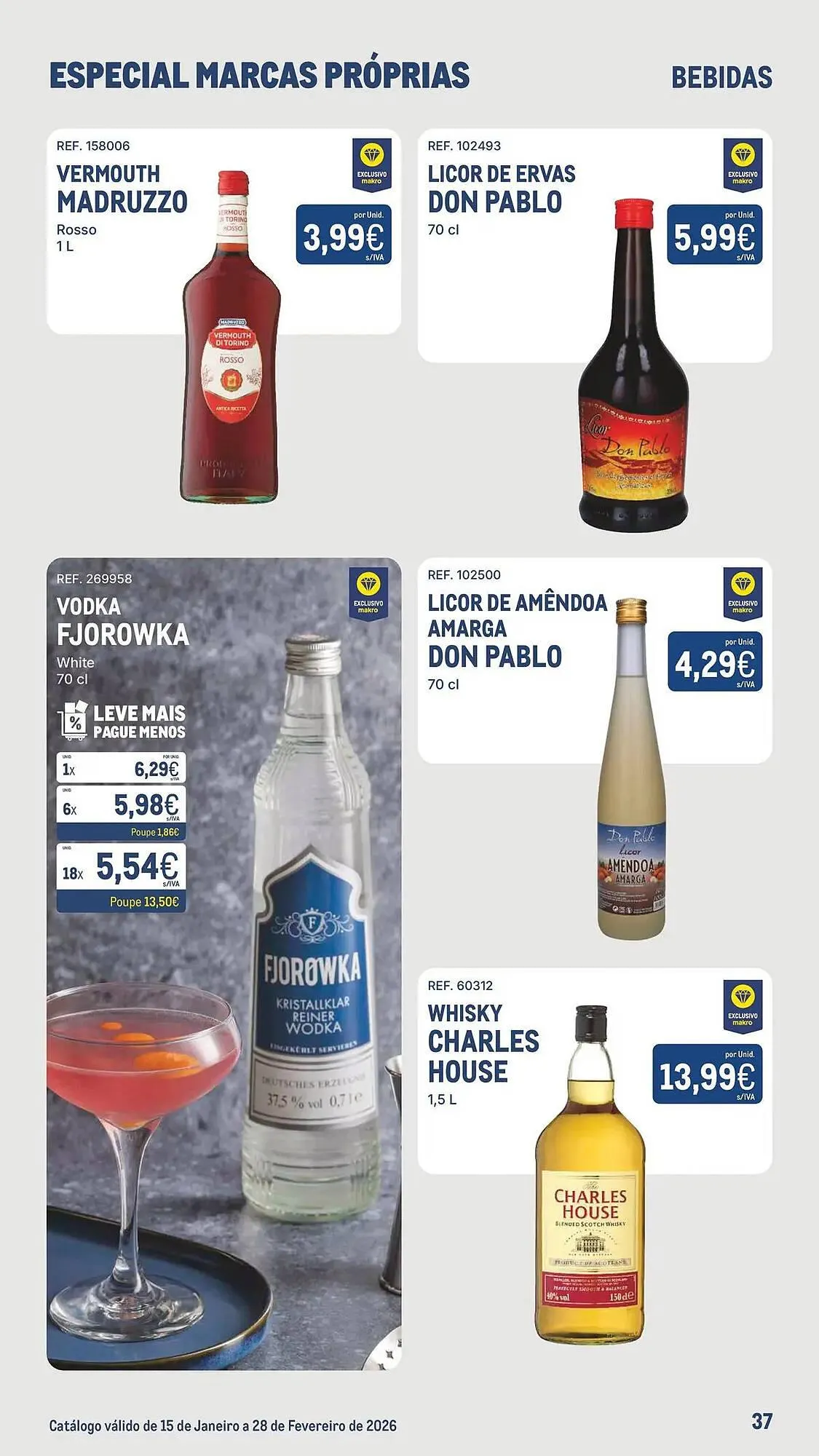 Folheto Catálogo Makro de 2 de fevereiro até 1 de março 2026 - Pagina 37