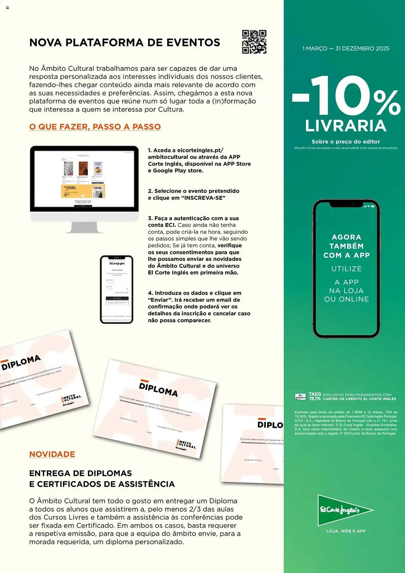 Folheto Folheto El Corte Inglés de 1 de setembro até 1 de janeiro 2026 - Pagina 63