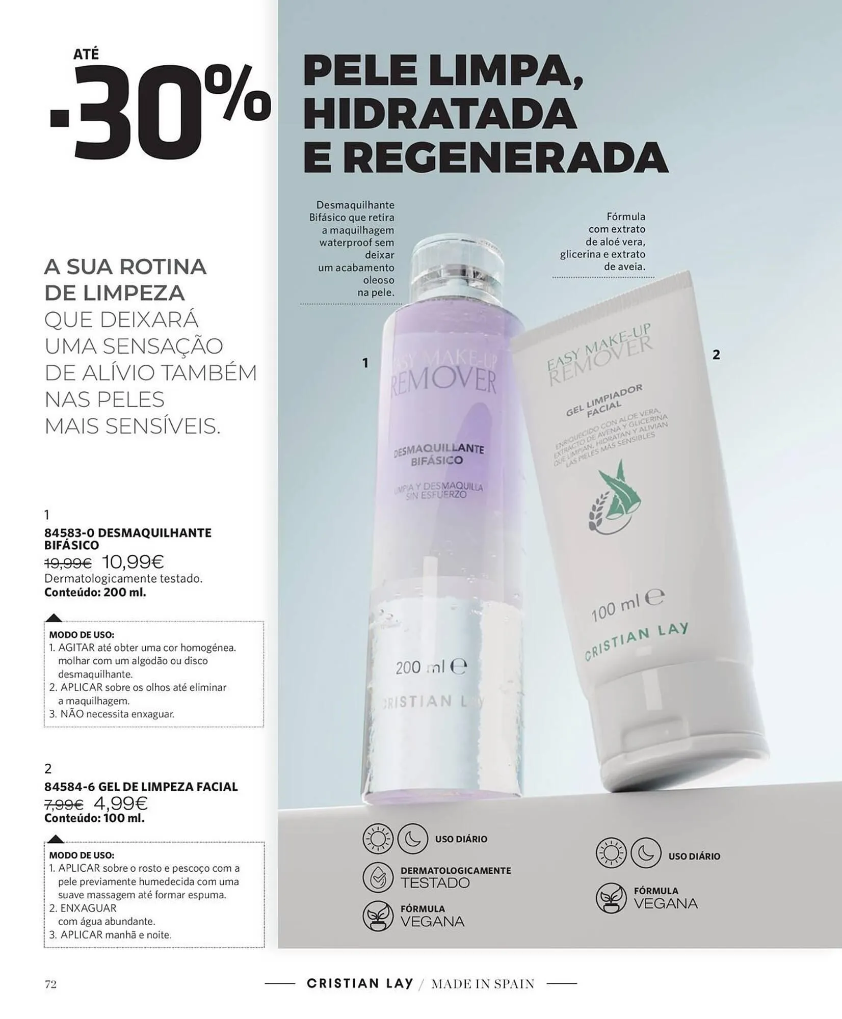 Folheto Catálogo Cristian Lay de 29 de setembro até 19 de outubro 2025 - Pagina 72