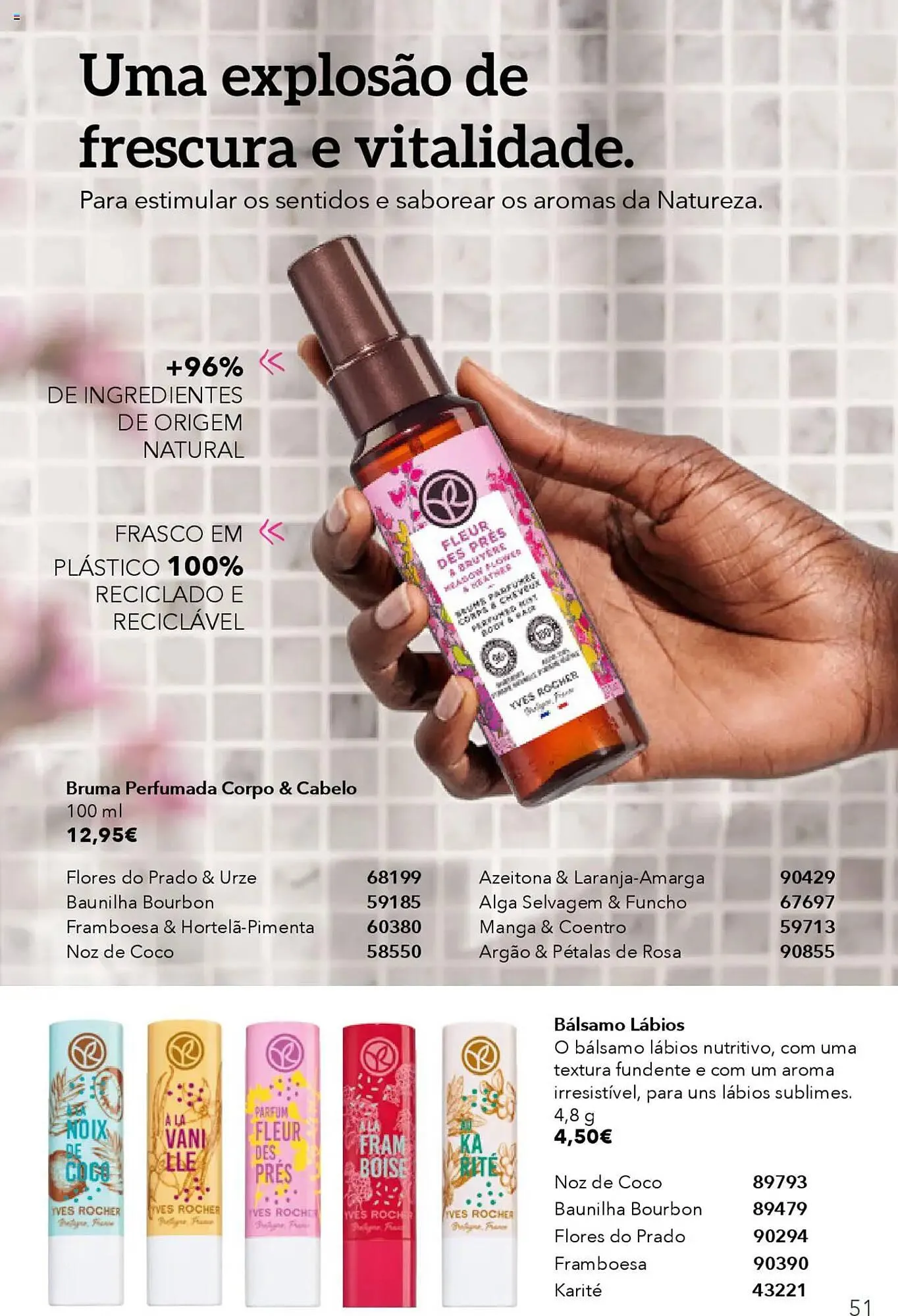 Folheto Folheto Yves Rocher de 30 de janeiro até 26 de fevereiro 2025 - Pagina 51
