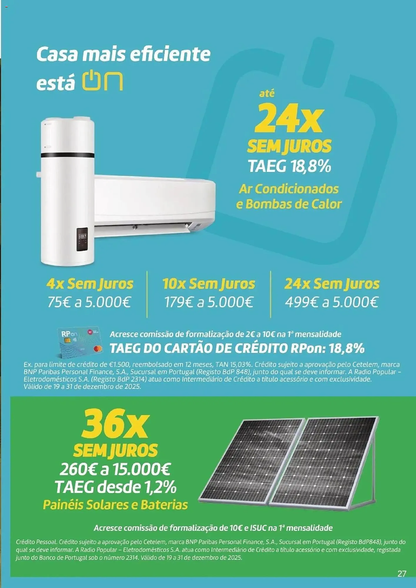 Folheto Folheto Radio Popular de 19 de dezembro até 1 de fevereiro 2026 - Pagina 27
