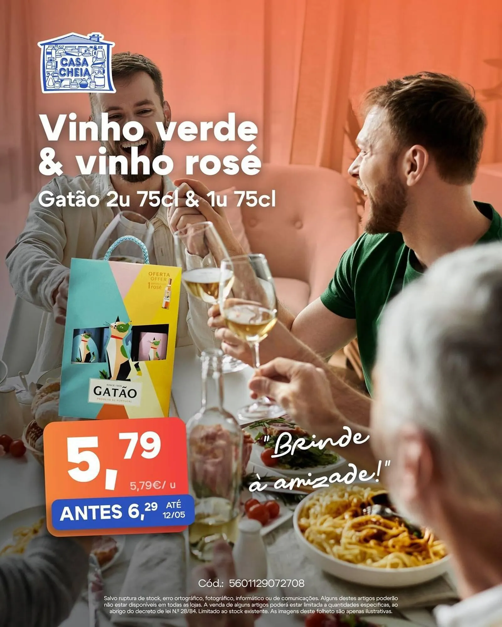 Folheto Folheto Casa Cheia de 7 de maio até 12 de maio 2025 - Pagina 1