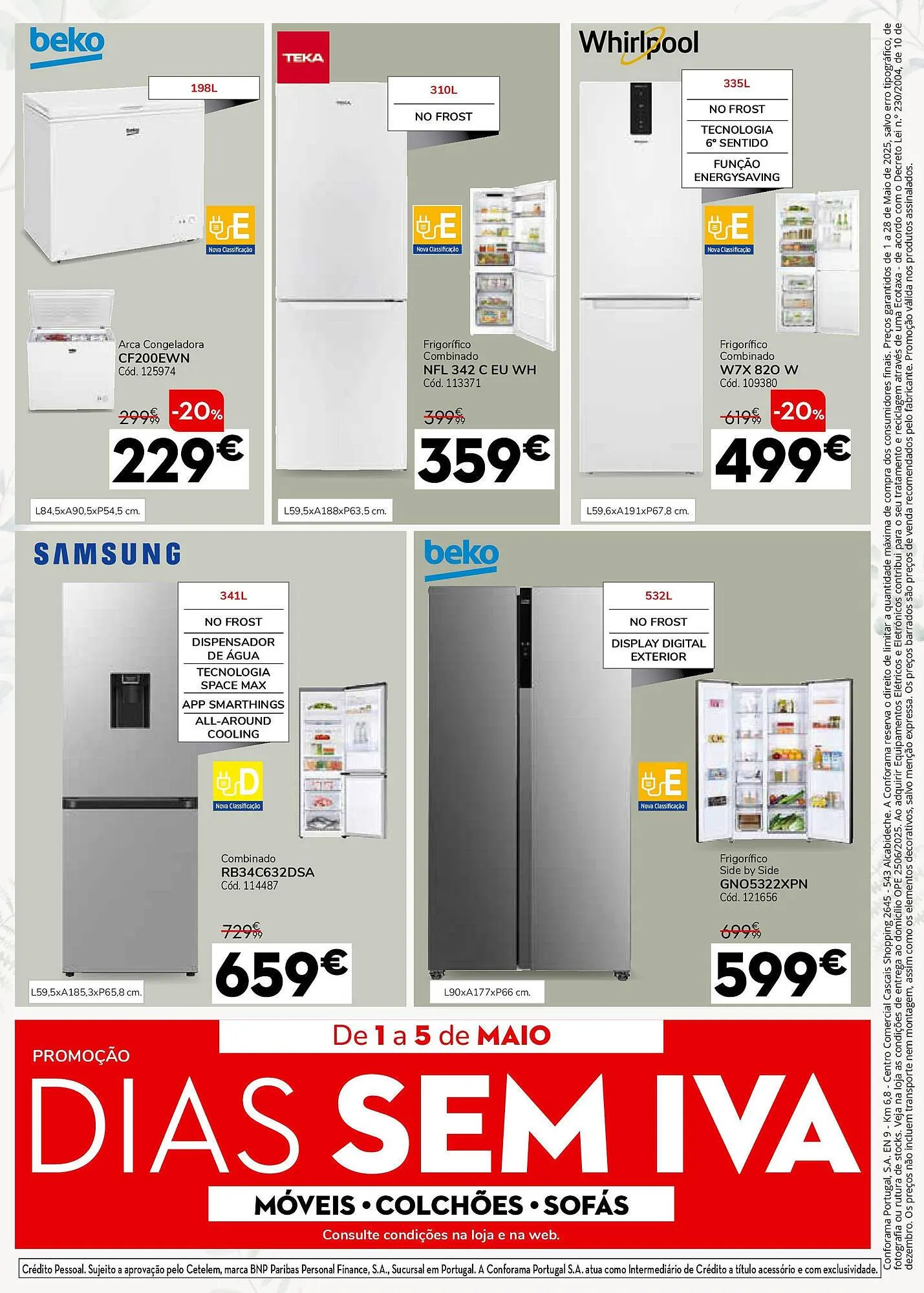 Folheto Folheto Conforama de 1 de maio até 29 de maio 2025 - Pagina 20