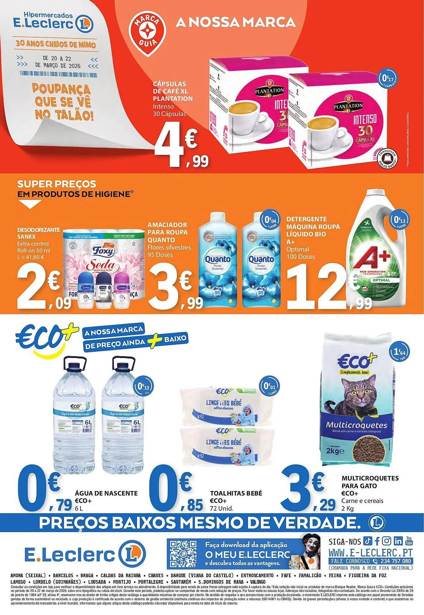 Folheto Folheto E.Leclerc de 20 de março até 22 de março 2026 - Pagina 4