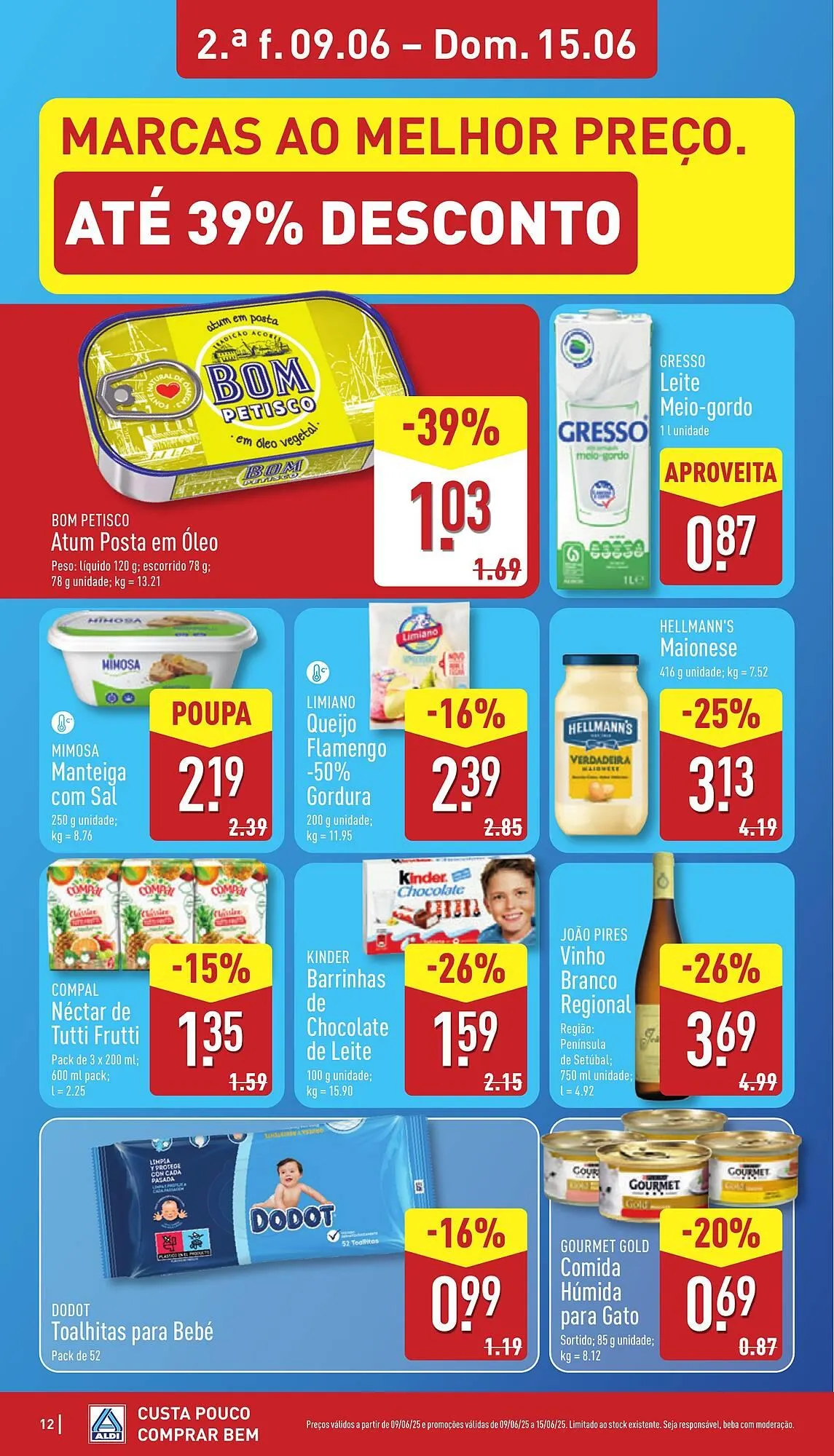 Folheto Folheto ALDI de 9 de junho até 15 de junho 2025 - Pagina 12