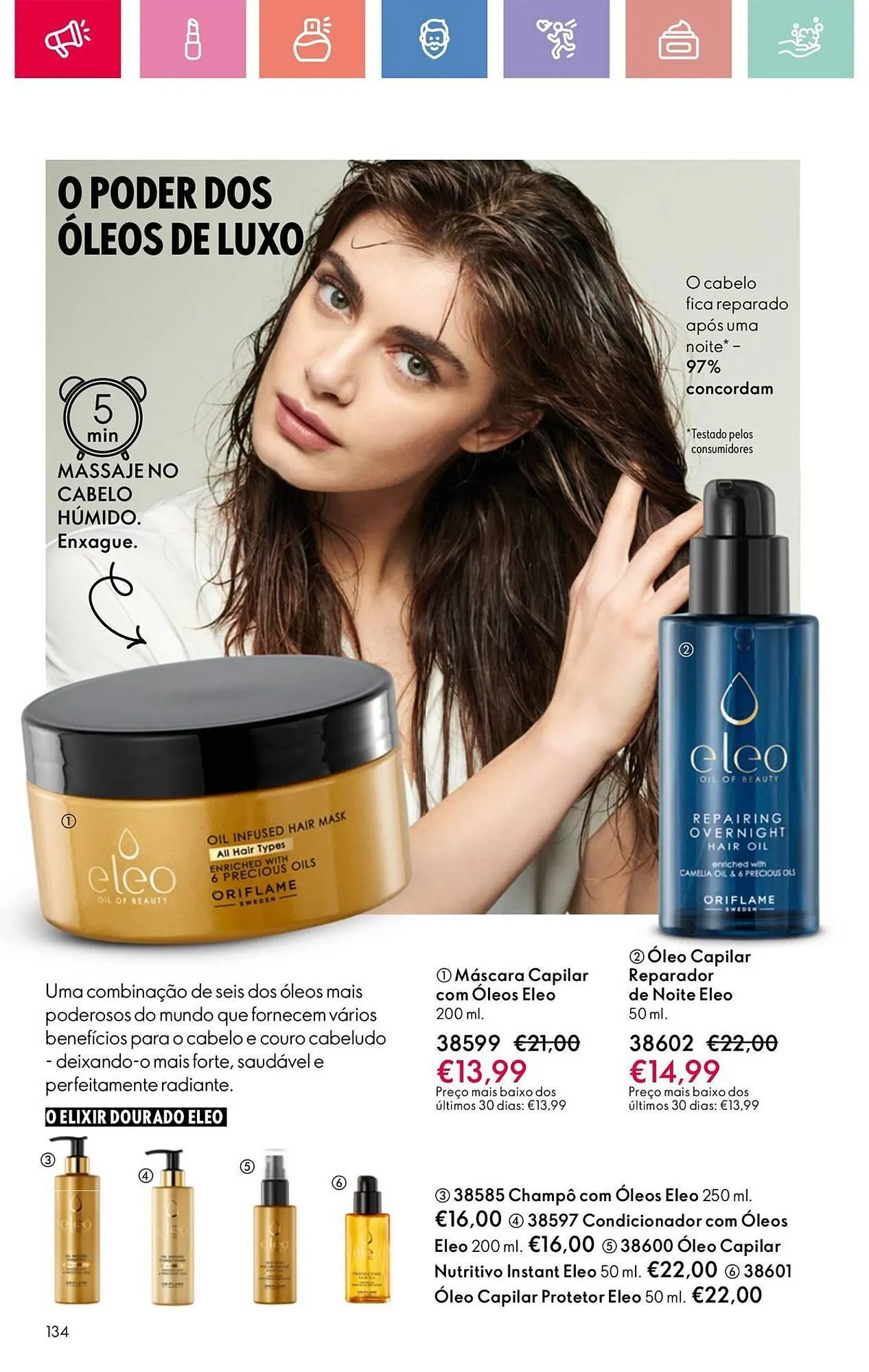 Folheto Folheto Oriflame de 4 de maio até 24 de maio 2025 - Pagina 134