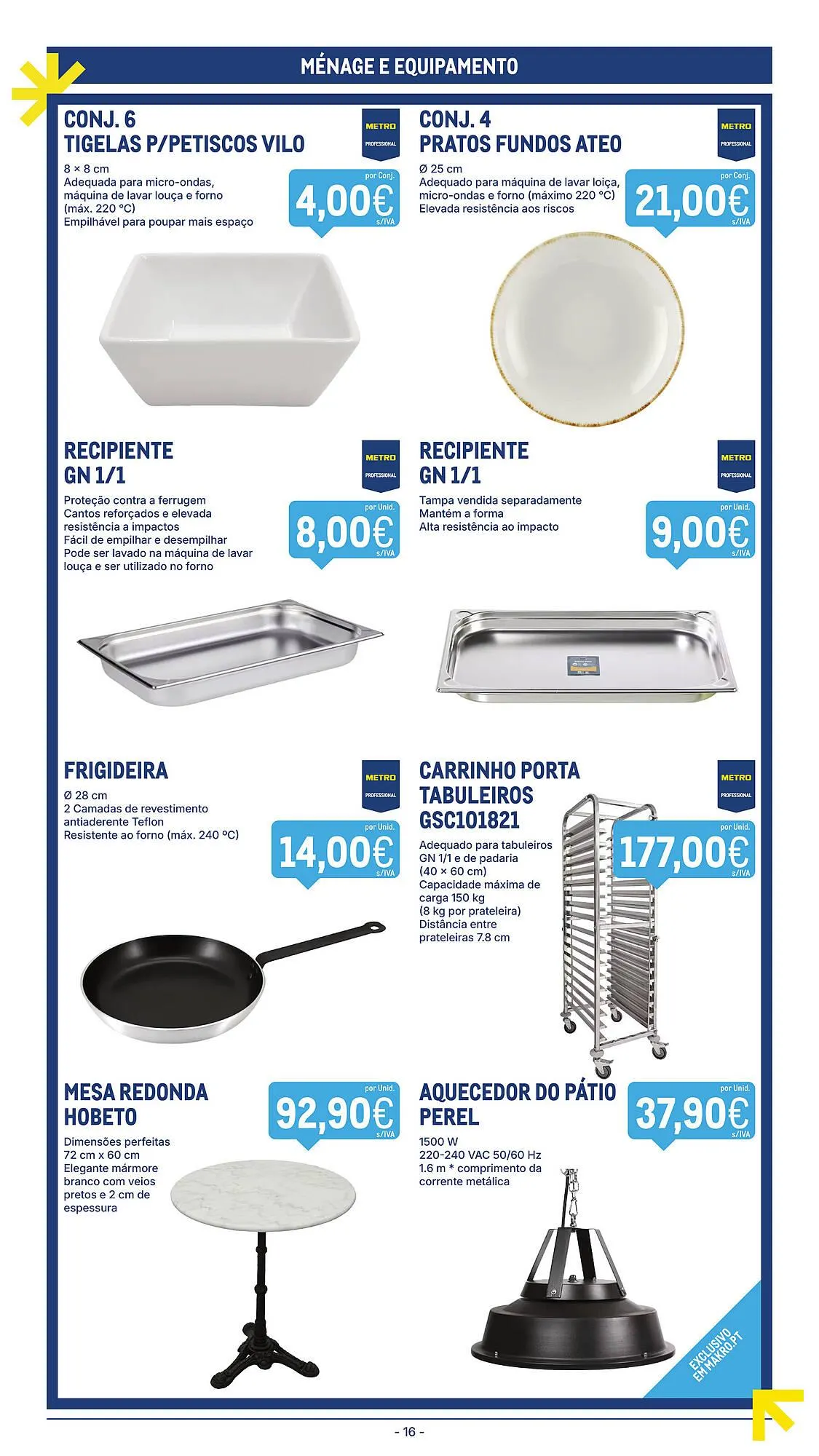 Folheto Catálogo Makro de 2 de dezembro até 8 de dezembro 2025 - Pagina 16