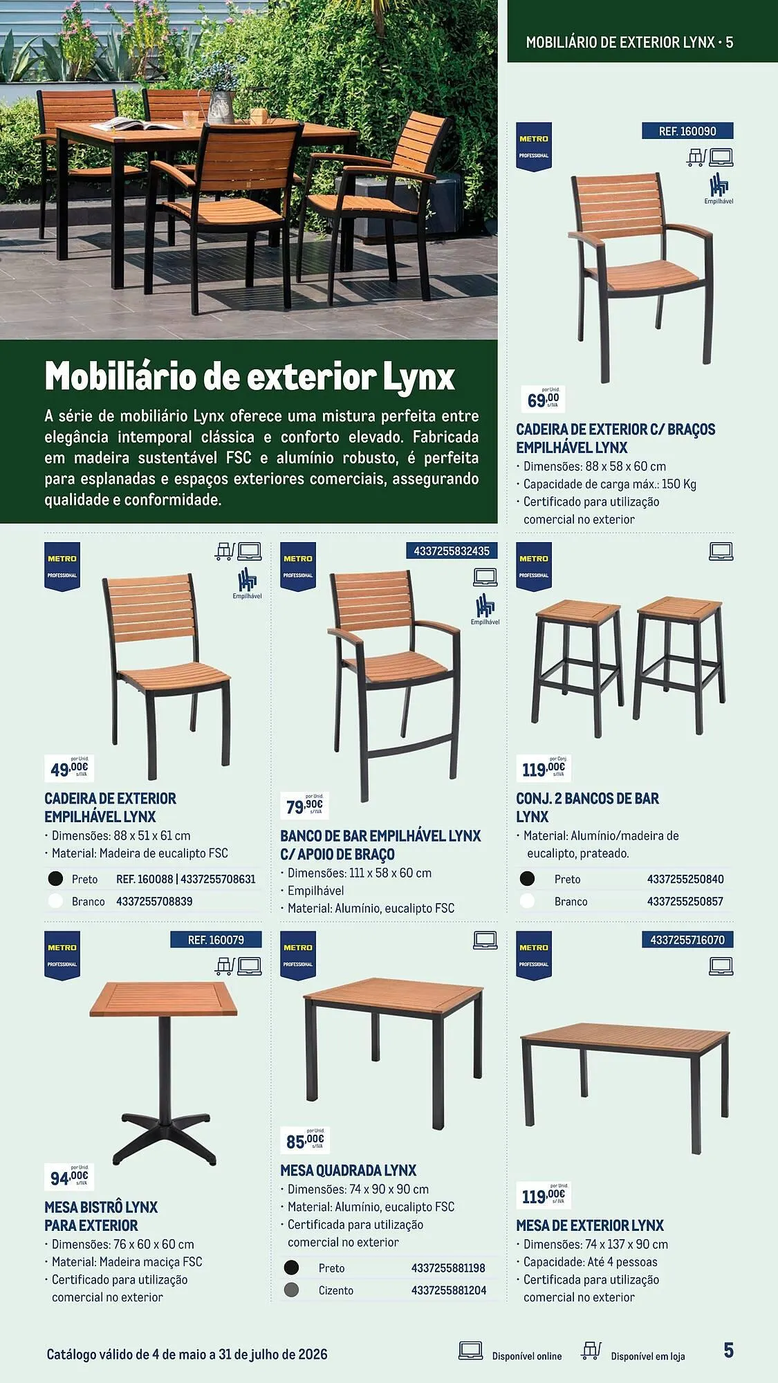 Folheto Catálogo Makro de 4 de maio até 31 de julho 2026 - Pagina 5