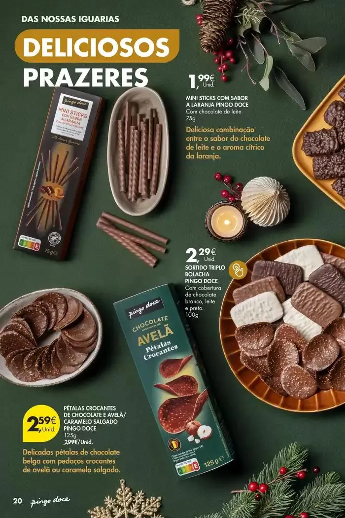 Folheto Pingo Doce Catálogo de Natal de 11 de dezembro até 11 de janeiro 2025 - Pagina 20