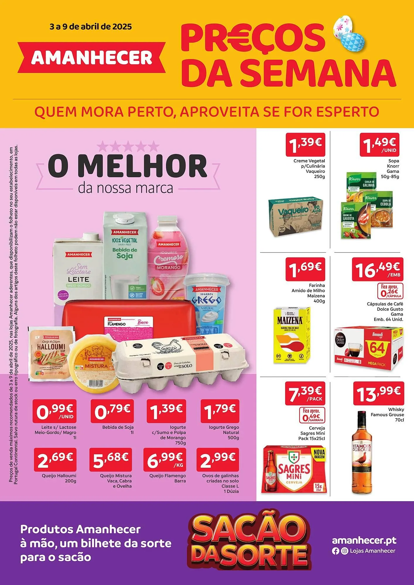 Folheto Folheto Amanhecer de 3 de abril até 9 de abril 2025 - Pagina 1