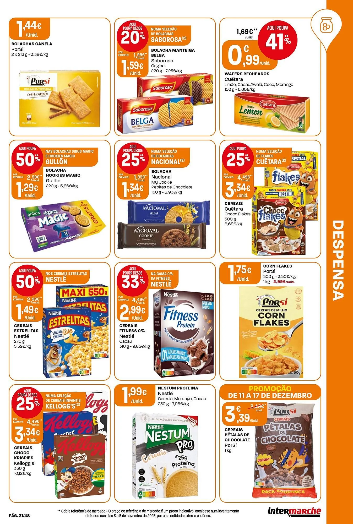 Folheto Folheto Intermarché de 11 de dezembro até 17 de dezembro 2025 - Pagina 31