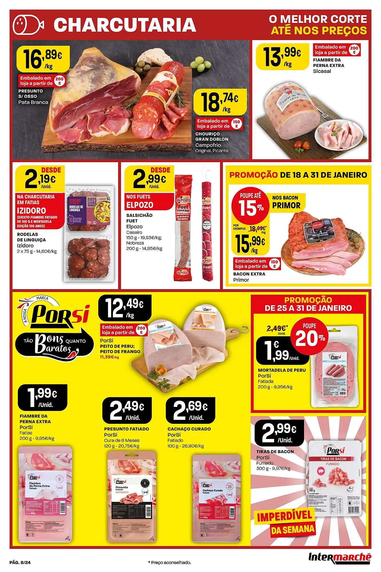 Folheto Folheto Intermarché de 25 de janeiro até 31 de janeiro 2024 - Pagina 8