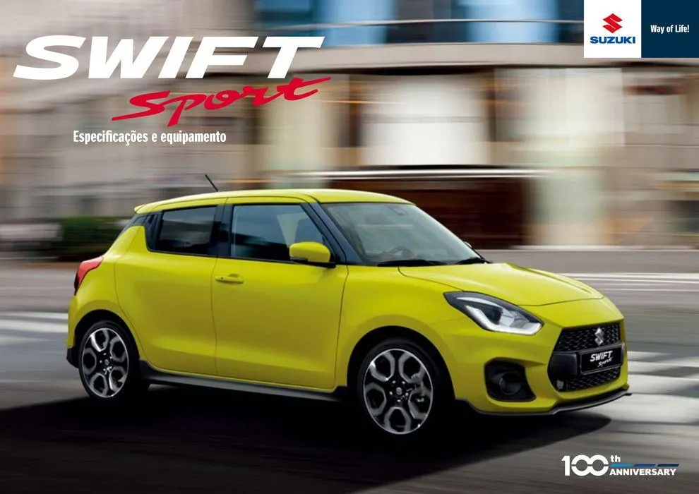 Suzuki Swift Sport Especificações e equipamento - 1