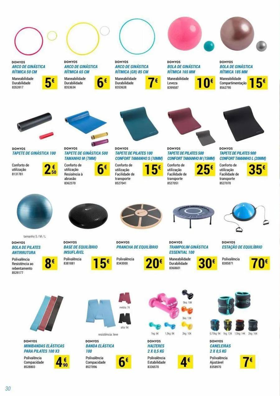 Folheto Folheto de Decathlon até 31.12.2023 de 26 de outubro até 31 de dezembro 2023 - Pagina 30