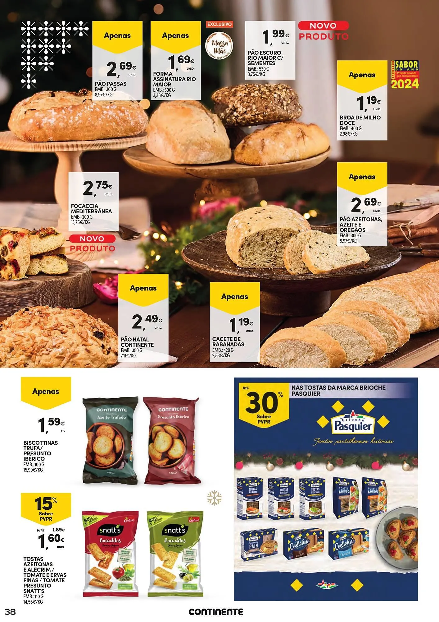 Folheto Folheto Continente de 18 de novembro até 24 de dezembro 2025 - Pagina 38