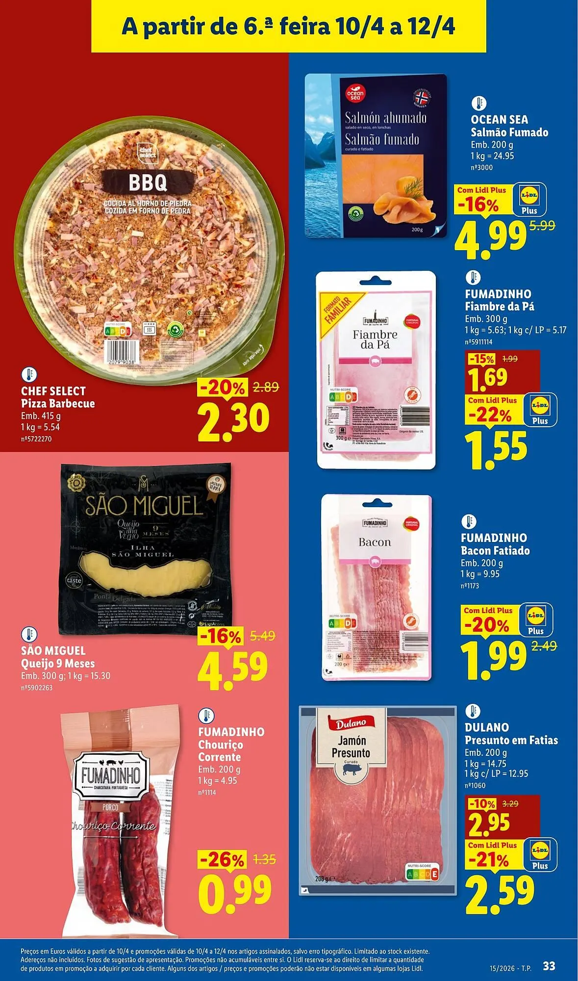 Folheto Folheto Lidl de 6 de abril até 12 de abril 2026 - Pagina 33