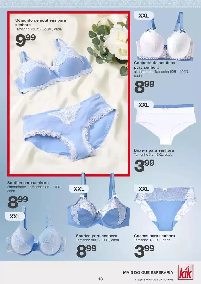 Folheto Preços de qualidade para adultos e crianças de 13 de janeiro até 19 de janeiro 2025 - Pagina 13