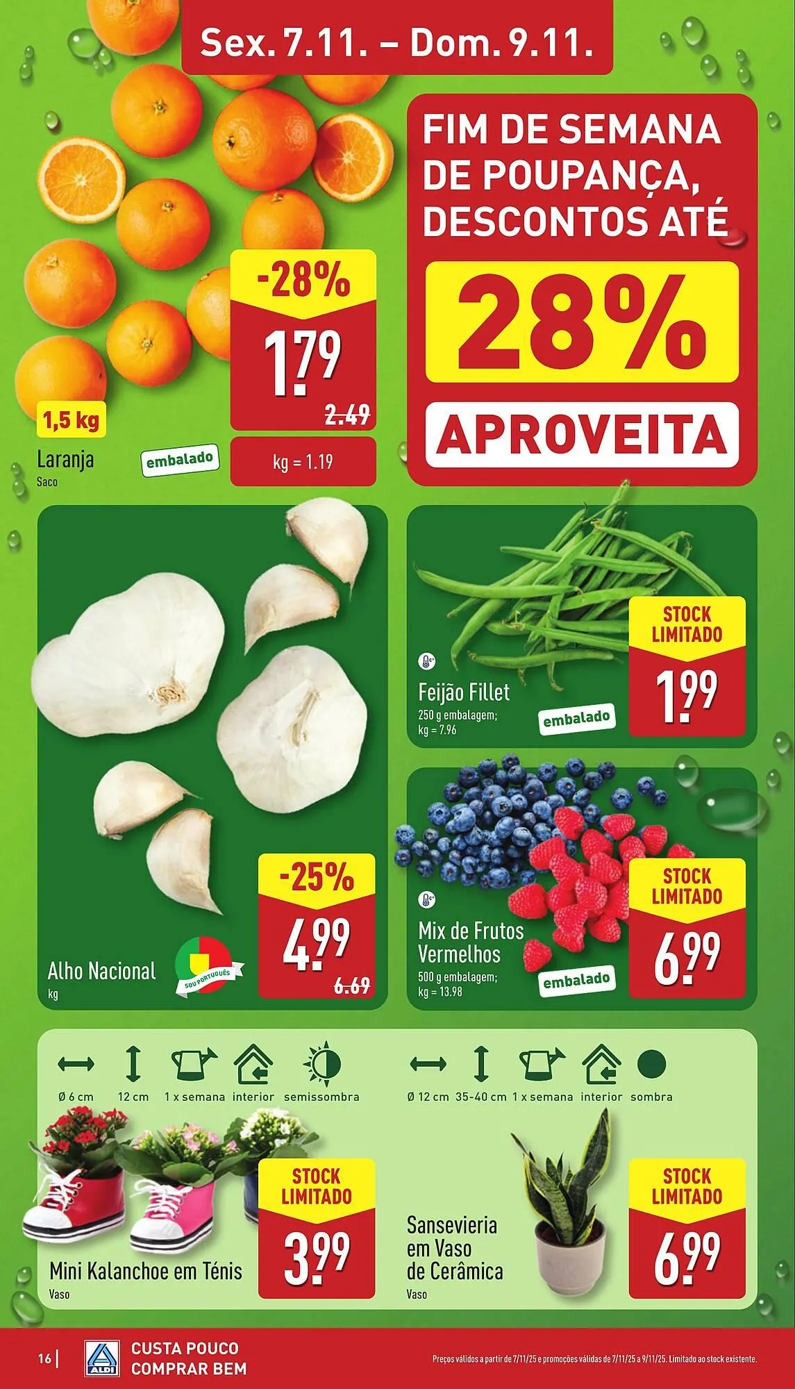 Folheto Folheto ALDI de 3 de novembro até 9 de novembro 2025 - Pagina 16