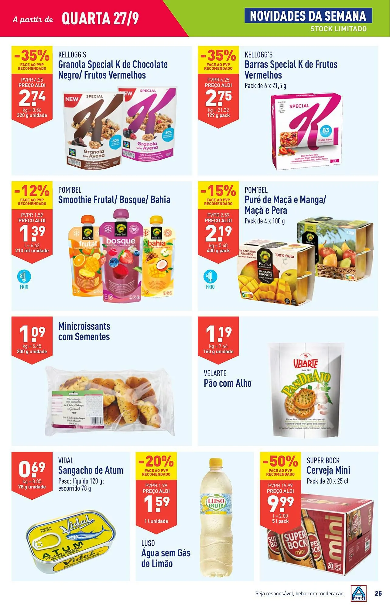 Folheto Folheto ALDI de 27 de setembro até 3 de outubro 2023 - Pagina 25