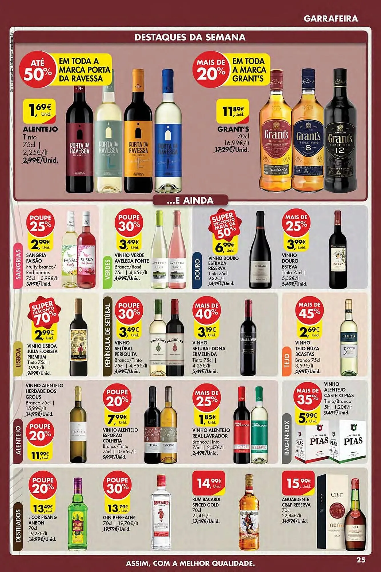 Folheto Folheto Pingo Doce de 12 de março até 18 de março 2026 - Pagina 25