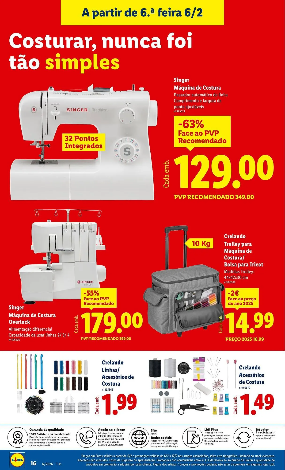 Folheto Folheto Lidl de 2 de fevereiro até 8 de fevereiro 2026 - Pagina 16