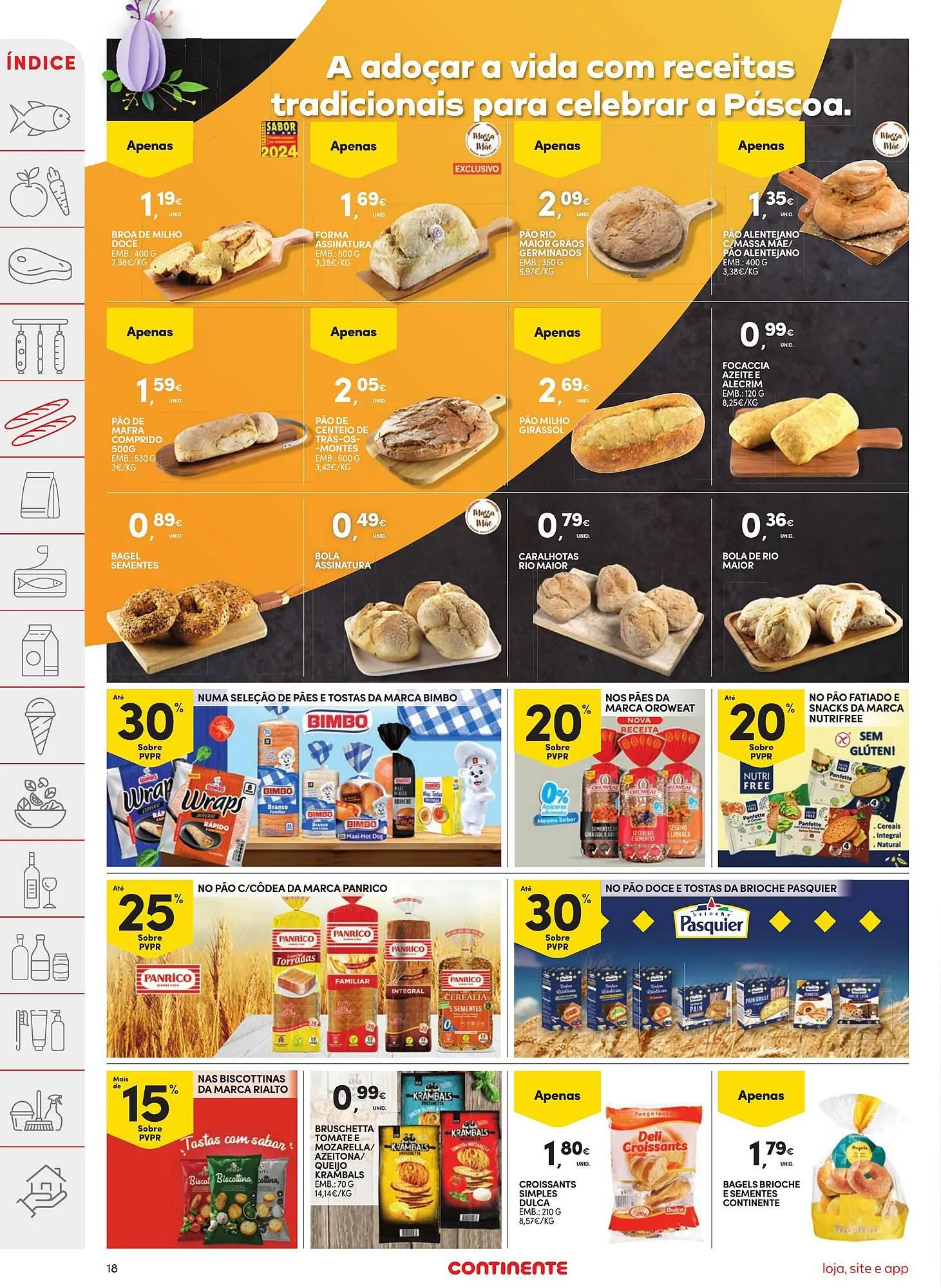 Folheto Folheto Continente de 15 de abril até 21 de abril 2025 - Pagina 18