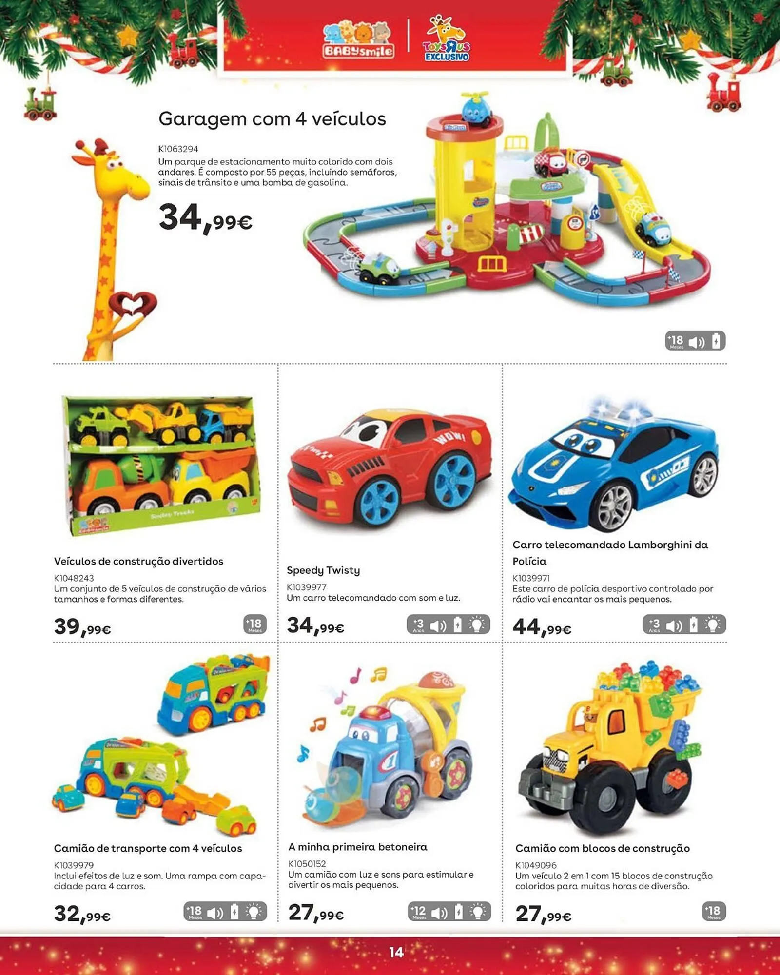 Folheto Catálogo Toys R Us de 5 de novembro até 5 de janeiro 2026 - Pagina 14