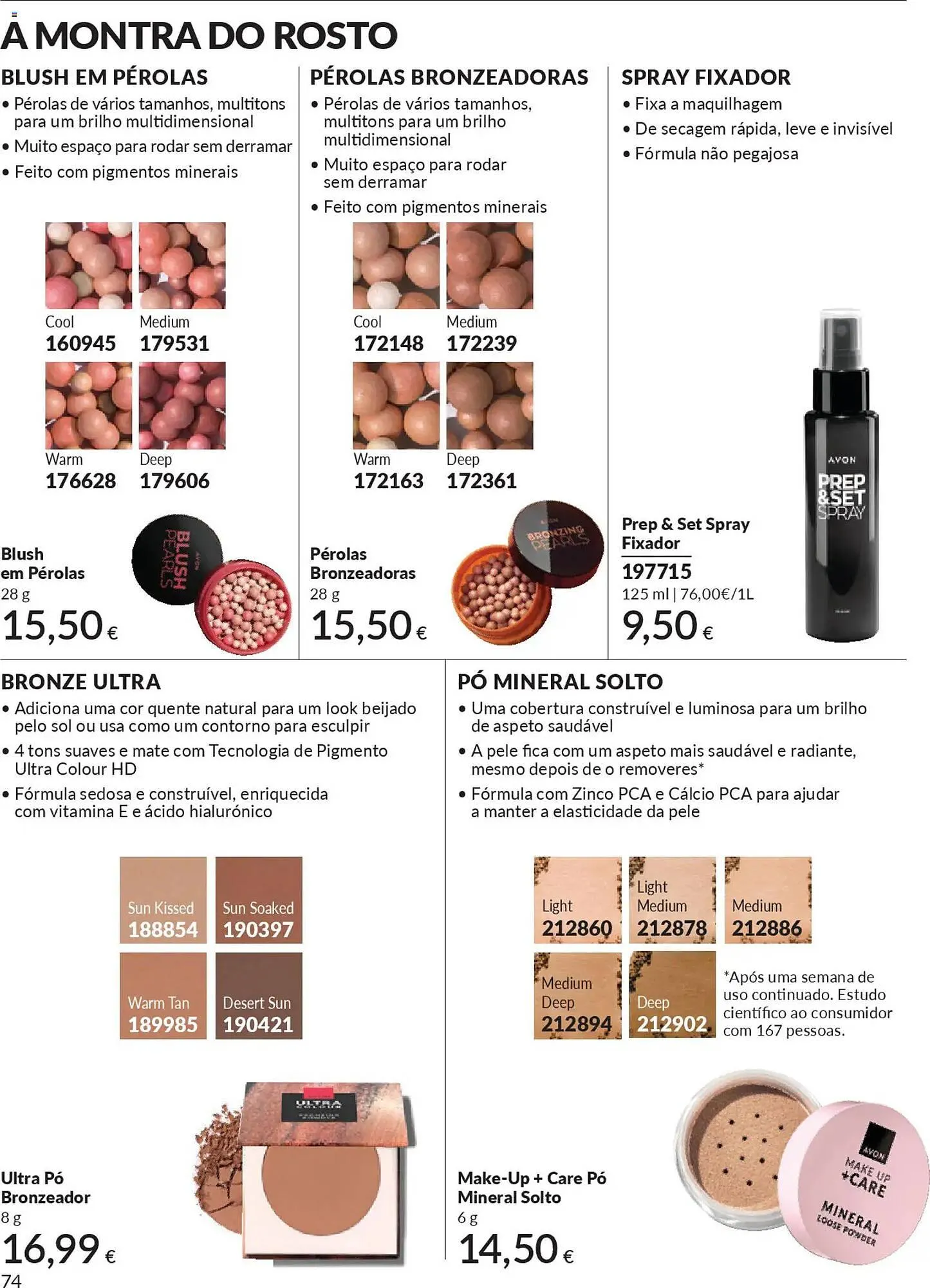 Folheto Catálogo Avon de 1 de novembro até 1 de dezembro 2025 - Pagina 74