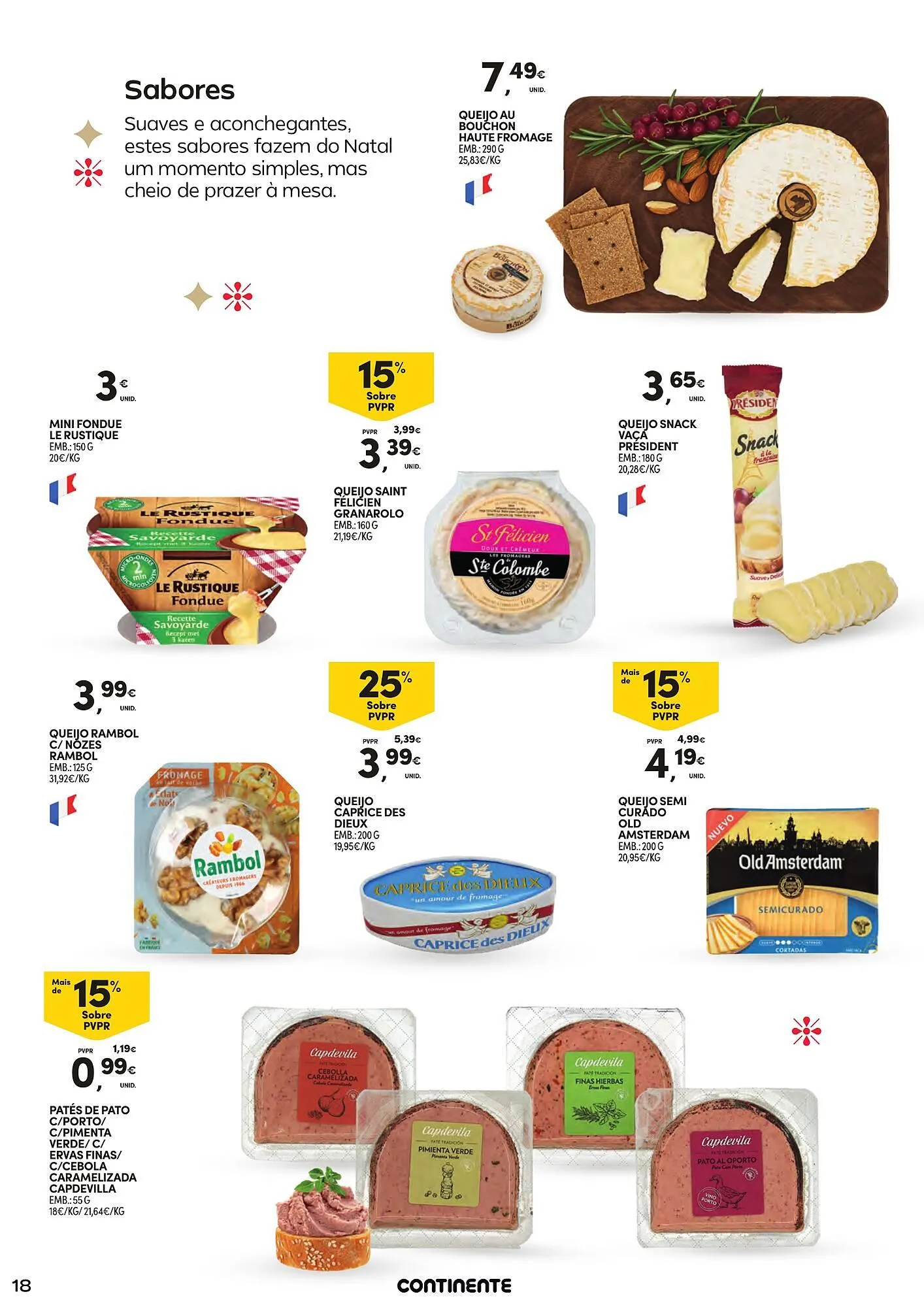 Folheto Folheto Continente de 18 de novembro até 24 de dezembro 2025 - Pagina 18