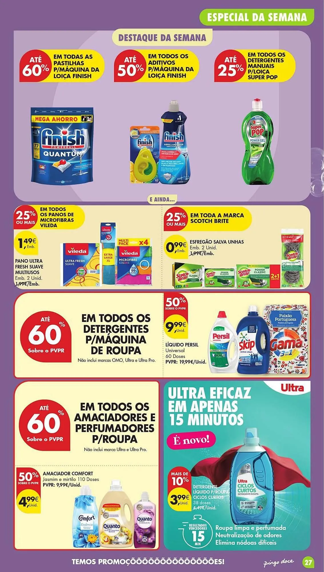 Folheto Folheto Pingo Doce de 12 de maio até 18 de maio 2026 - Pagina 27