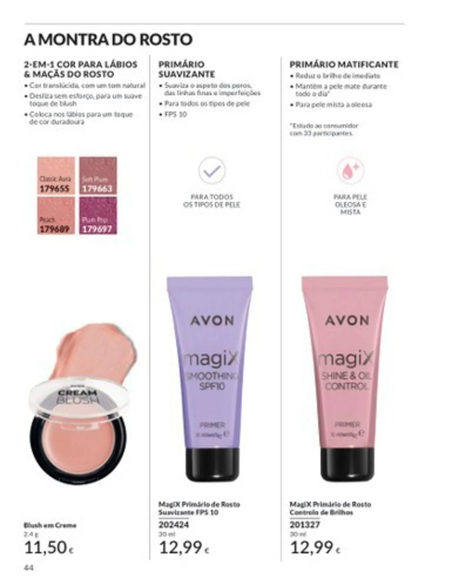 Folheto Folheto Avon de 3 de março até 31 de março 2025 - Pagina 44