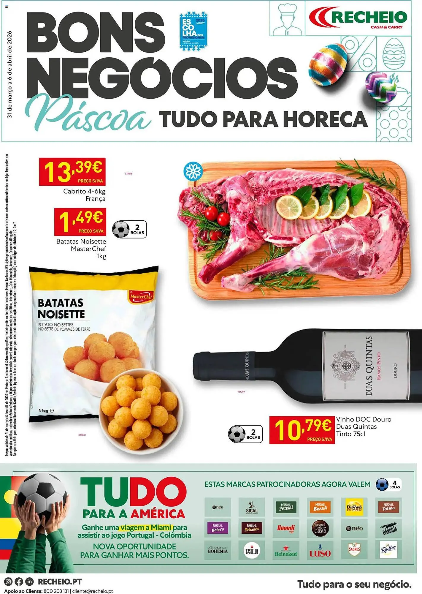 Folheto Folheto Recheio de 31 de março até 7 de abril 2026 - Pagina 1