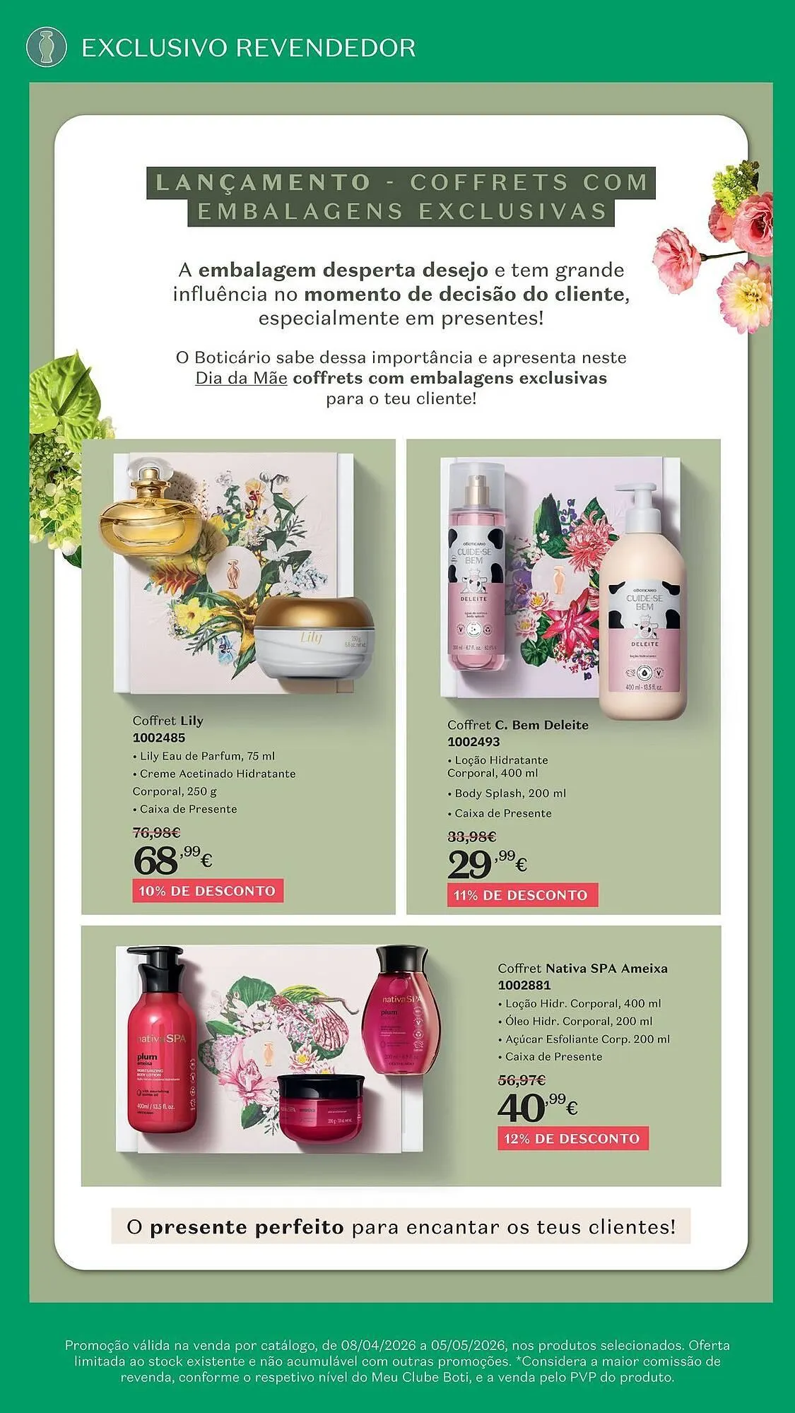 Folheto Folheto O Boticário de 8 de abril até 5 de maio 2026 - Pagina 12