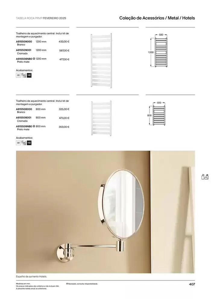 Folheto Soluções de Banho de 6 de janeiro até 31 de dezembro 2025 - Pagina 409