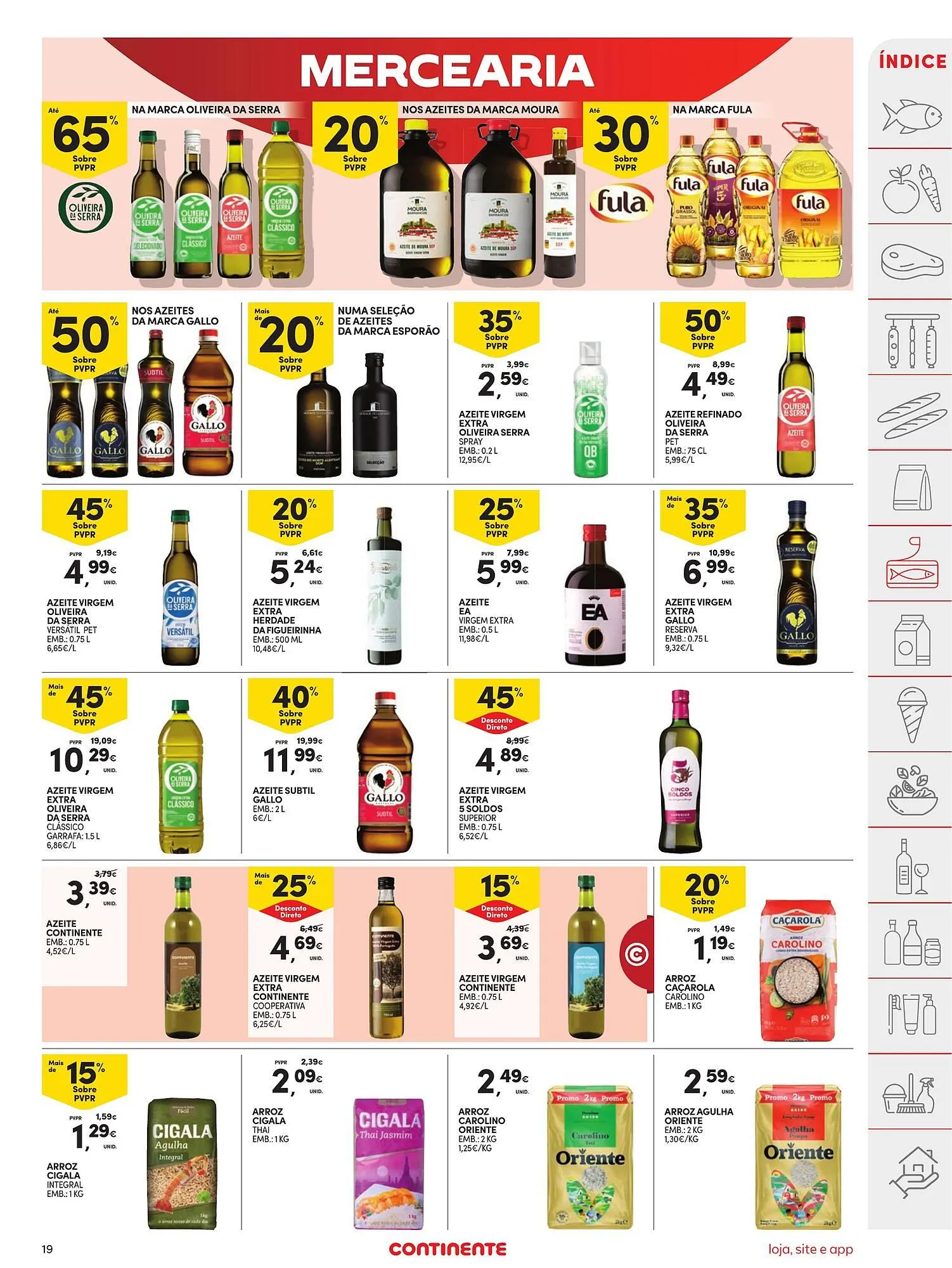 Folheto Folheto Continente de 17 de março até 23 de março 2026 - Pagina 19