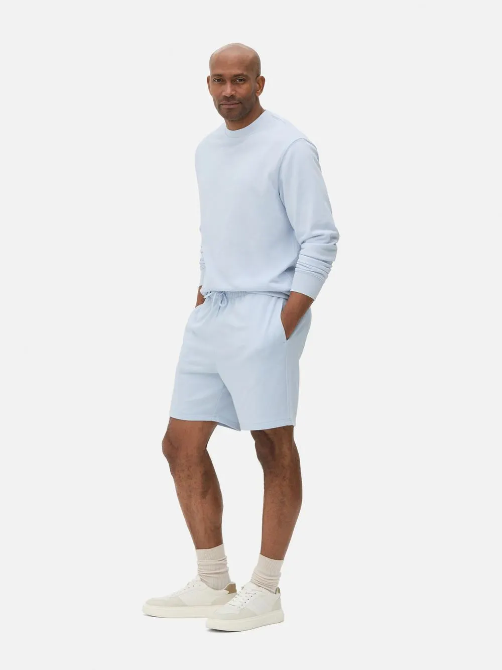 Základní mikina s kulatým výstřihem