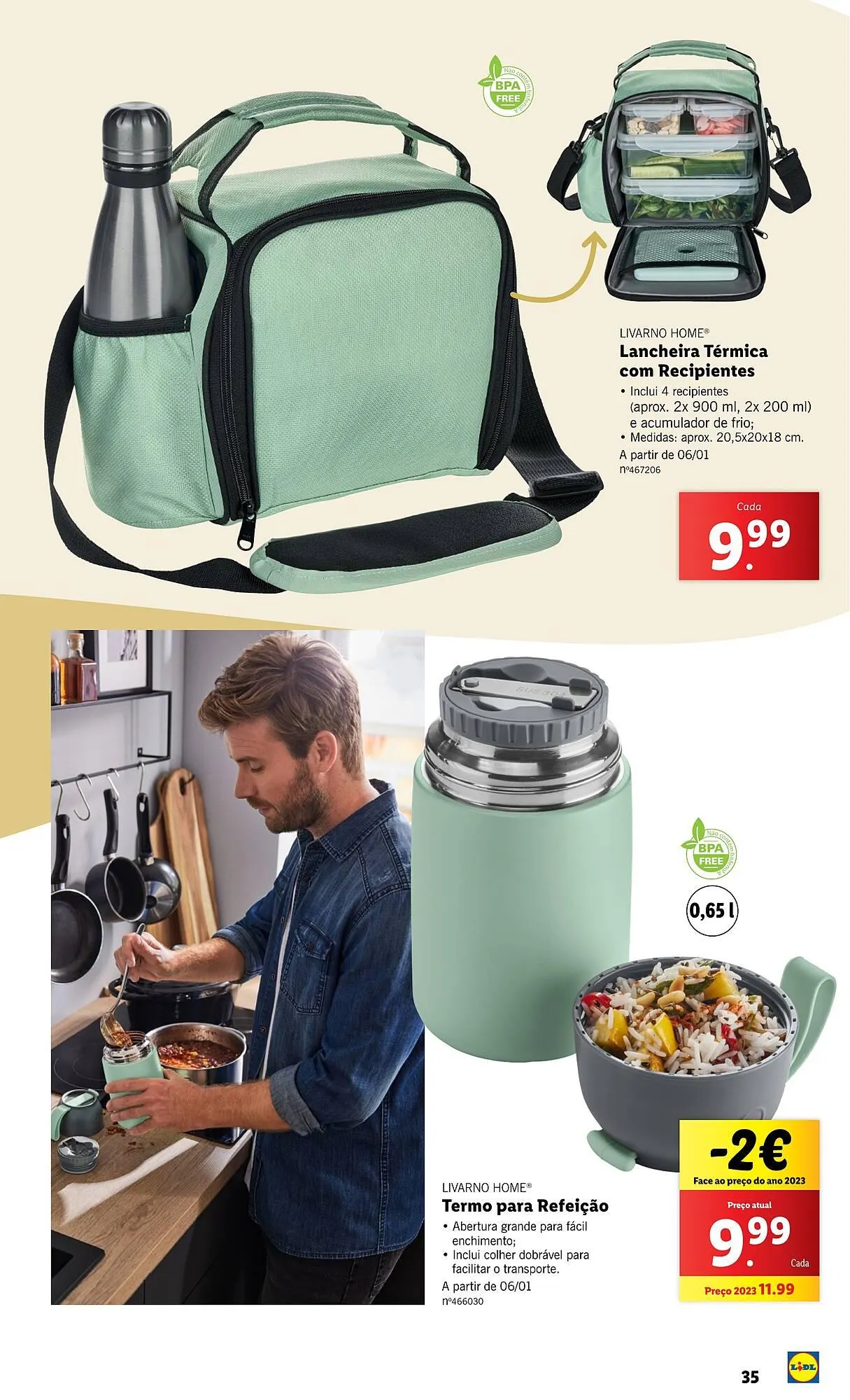 Folheto Folheto Lidl de 2 de janeiro até 6 de março 2025 - Pagina 35