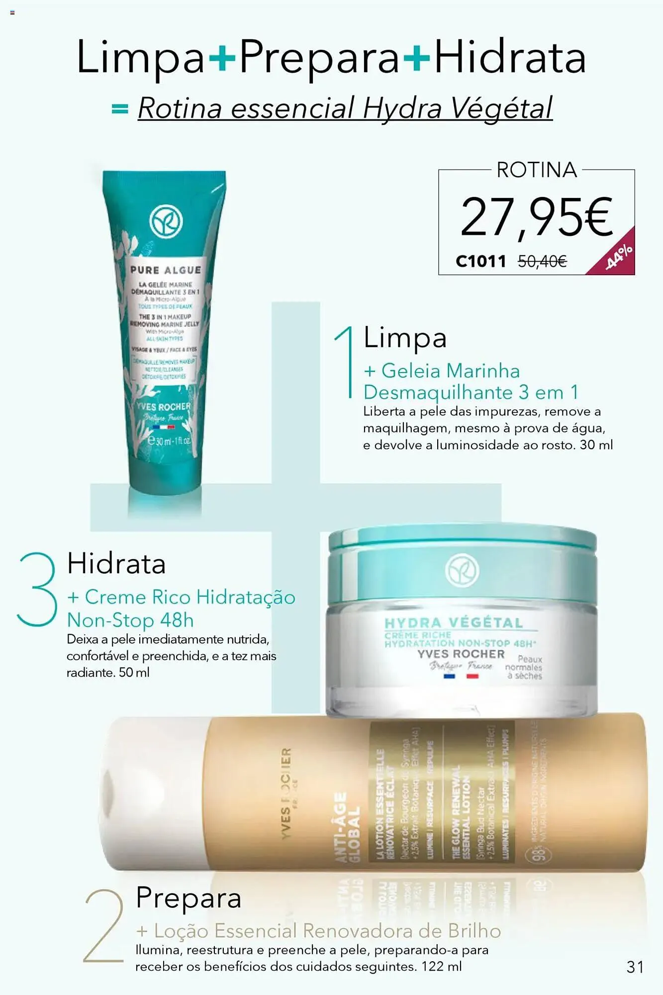 Folheto Folheto Yves Rocher de 14 de maio até 29 de maio 2025 - Pagina 31