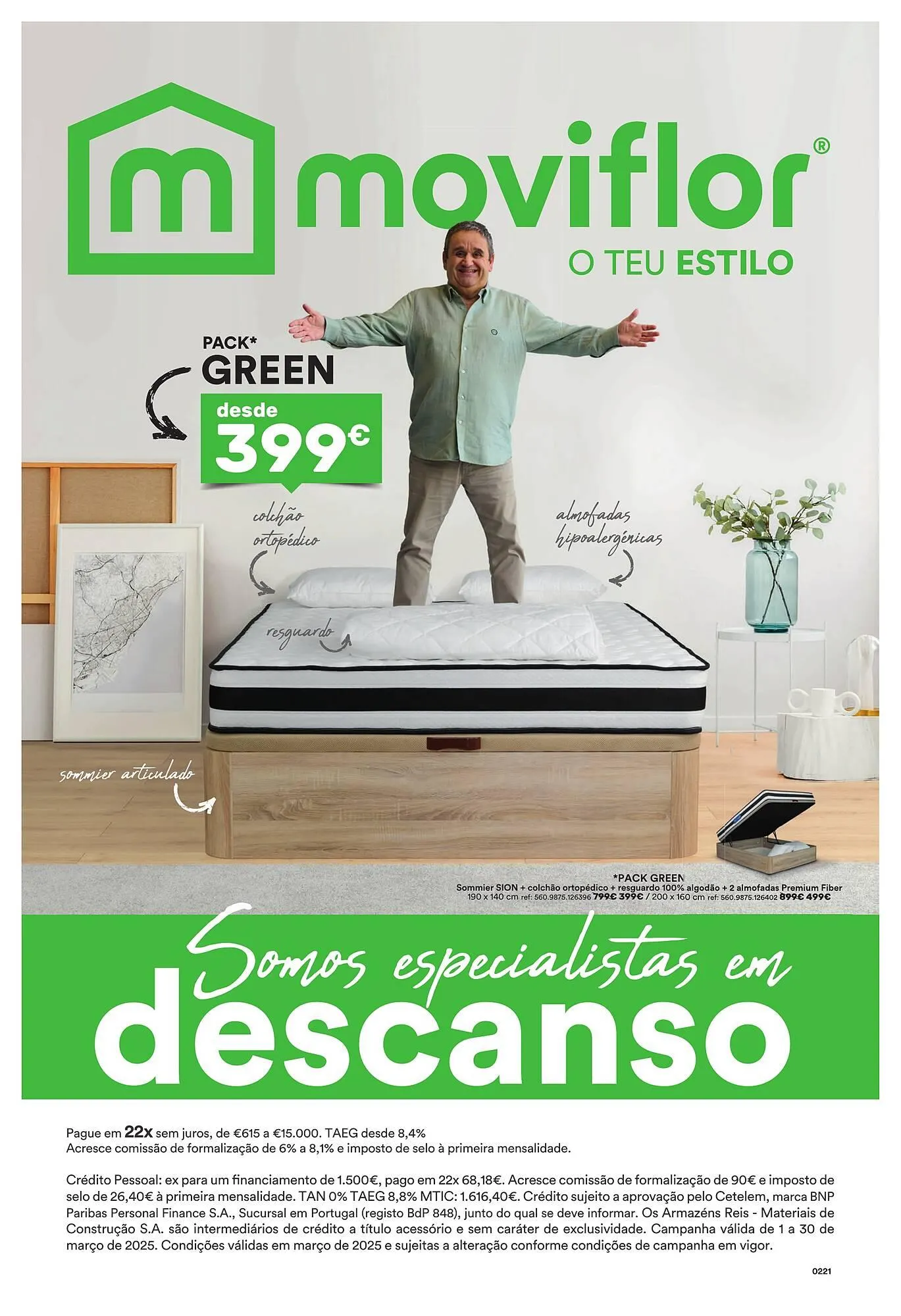 Folheto Folheto Moviflor de 1 de março até 30 de março 2025 - Pagina 1